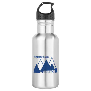 I'd Rather Be In The Adirondacks Mountain 532 Ml Water Bottle