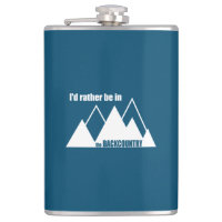 I'd Rather Be In The Backcountry Mountain