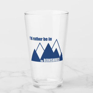 I'd Rather Be In The Berkshires Mountain Glass