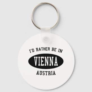 I'd Rather Be in Vienna Key Ring