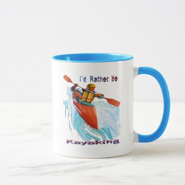 I'd Rather be Kayaking 2 Mug (Right)