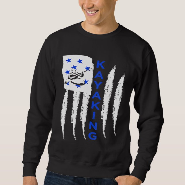 Id Rather Be Kayaking Sweatshirt (Front)