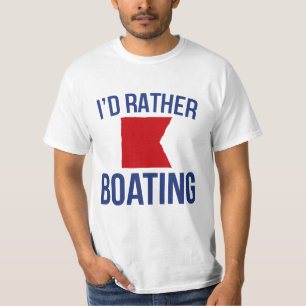 I'd rather be (nautical b) boating T-Shirt