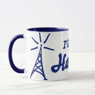I'd Rather Be On Ham Radio Mug