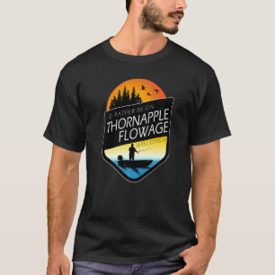 I'd Rather Be On Thornapple Flowage Wisconsin Fish T-Shirt