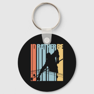 Id Rather Be Playing Billiards Shirt 8 Ball Pool S Key Ring