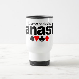 I'd Rather Be Playing Canasta mug - choose style