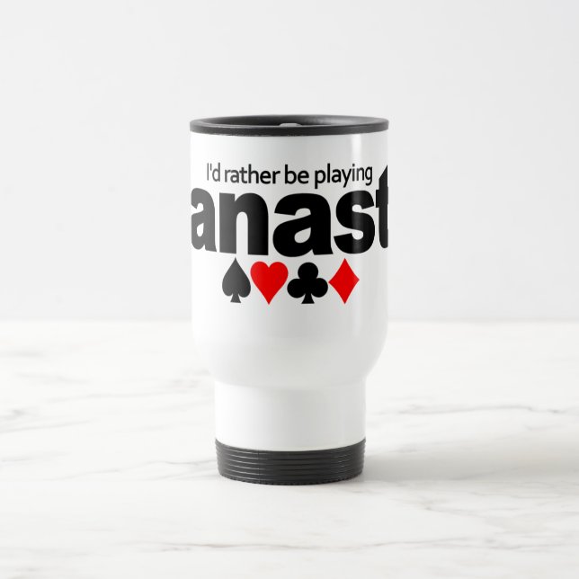 I'd Rather Be Playing Canasta mug - choose style (Center)