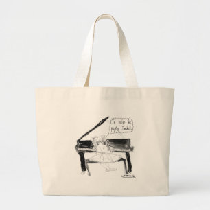 I'd Rather Be Playing Football Large Tote Bag