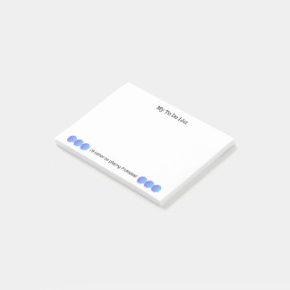 I'd rather be playing Pickleball 4x3 To Do Post-it Notes