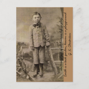 I'd Rather Be Playing Postcard