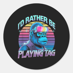 Id Rather Be Playing Tag Gorilla Vr Gamer Gorilla 