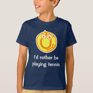 I'd rather be playing tennis Tshirt