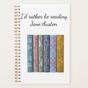 I'd rather be reading Jane Austen Panner Planner