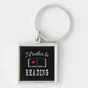 I'd rather be reading key ring