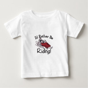 Id Rather Be Riding Baby T-Shirt