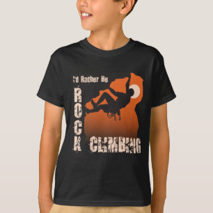 I'd Rather Be Rock Climbing - Guy T-Shirt