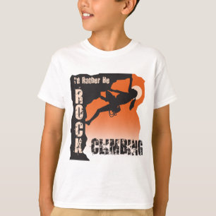 I'd Rather Be Rock Climbing T-Shirt Female