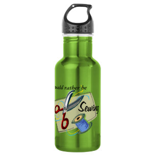 I'd rather be Sewing (colour) 532 Ml Water Bottle