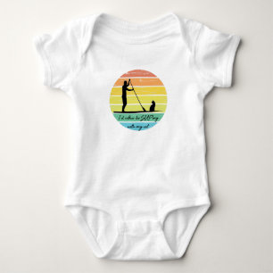 I'd Rather Be SUPing With My Cat SUP Baby Bodysuit