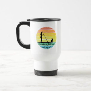 I'd Rather Be SUPing With My Cat SUP Girl Travel Mug