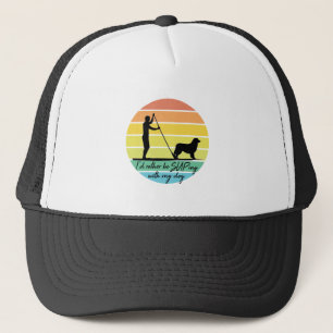 I'd Rather Be SUPing With My Dog SUP Trucker Hat