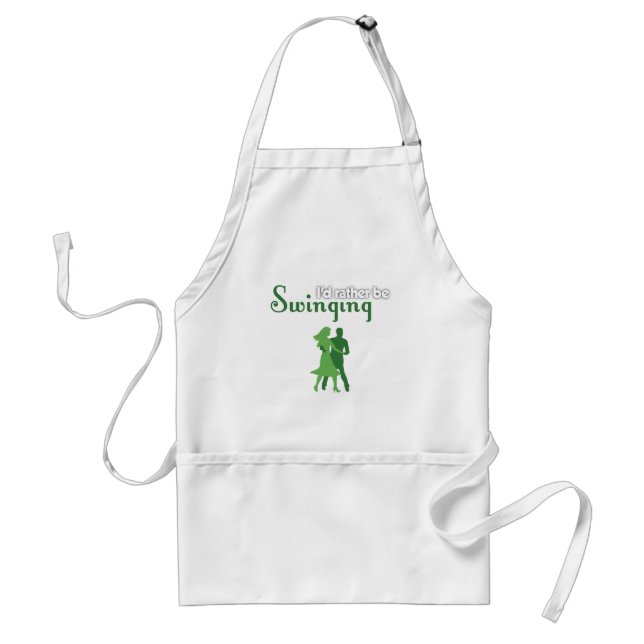 I'd Rather Be Swinging Standard Apron (Front)