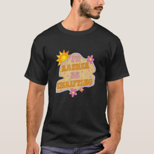 I'd Rather Be Thrifting Antiquing Collector Flea M T-Shirt