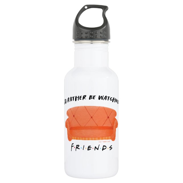 I'd Rather Be Watching FRIENDS™ 532 Ml Water Bottle (Front)