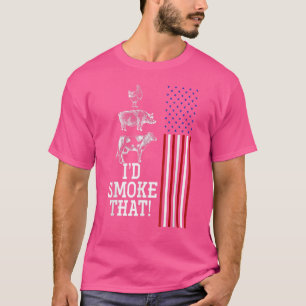 Id Smoke That Barbecue 2 T-Shirt