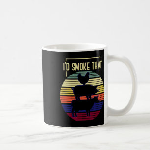 Id Smoke That Retro Barbecue Coffee Mug