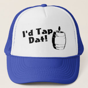 Id Tap Dat Beer Keg Trucker Hat