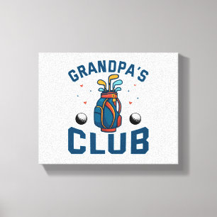 Id Tap That Golf Canvas Print
