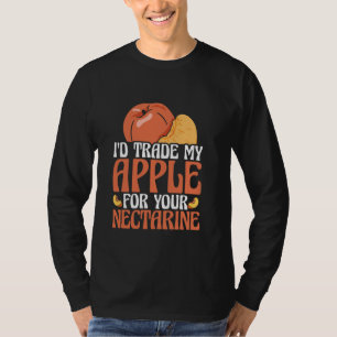 I'd Trade My Apple For Your Nectarine Vegan Vegeta T-Shirt