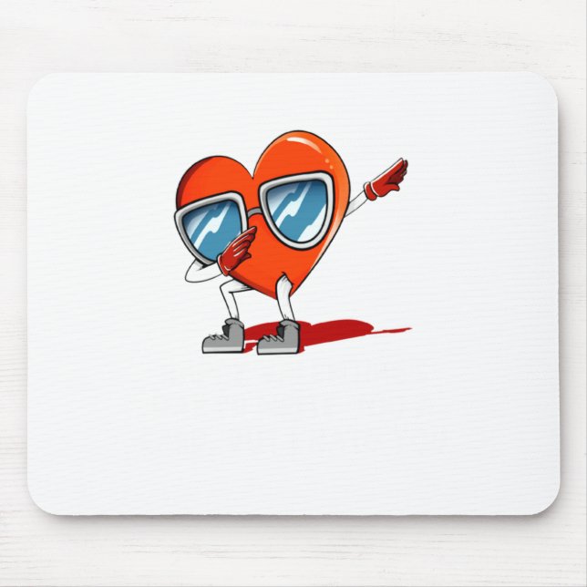 Id Write A Card But I Hate You Valentines Day Humo Mouse Mat (Front)