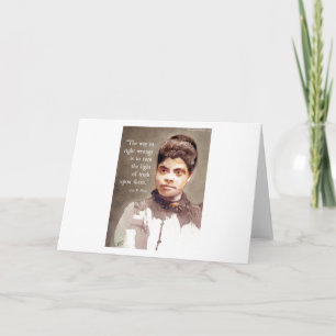 Ida B Wells And "Truth" Quote Card
