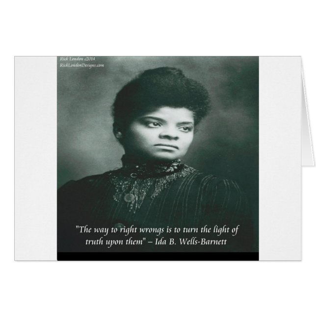 Ida B Wells & Truth Quote (Front Horizontal)