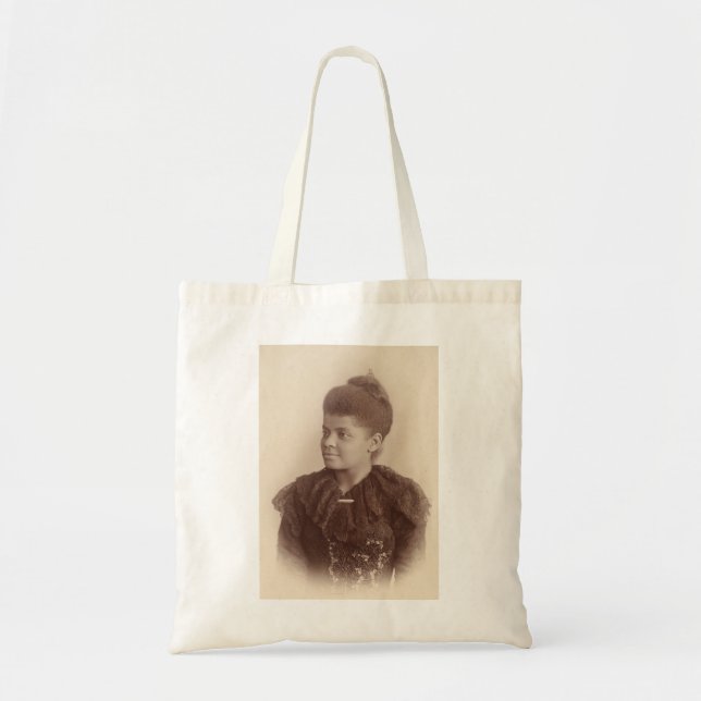 Ida B Wells Vintage Photo Tote Bag (Front)