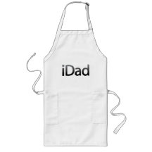 IDad Apron in grey design