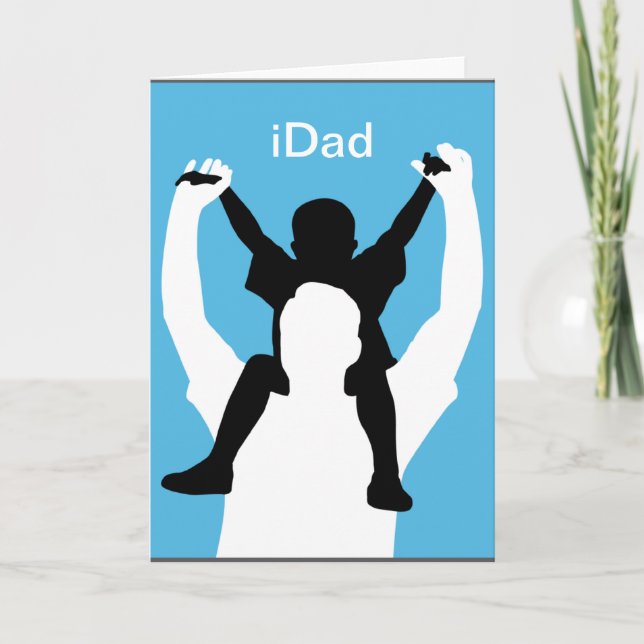 iDad Funny Father's Day Card (Front)