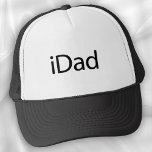 iDad Hat (i Dad) - A Gift for Dad<br><div class="desc">Inspired by the iconic iPhone. An iDad is the essential accessory for every child. Wear this iDad logo with pride. Perfect gift for dad  on Father's day,  his birthday or at Christmas.</div>