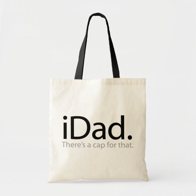 iDad Tote Bag (Front)