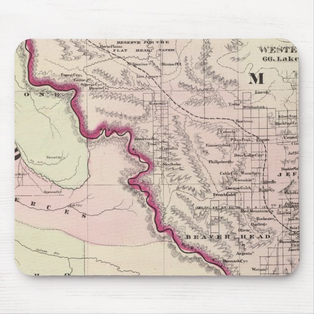 Idaho 5 mouse mat (Front)