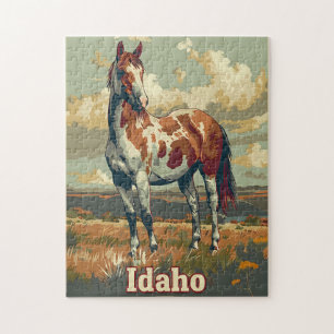 Idaho Appaloosa Horse Jigsaw Puzzle