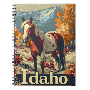 Idaho Appaloosa horse Notebook