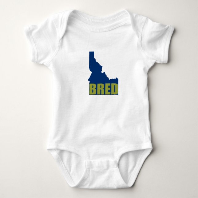 Idaho Bred Baby Bodysuit (Front)