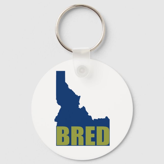 Idaho Bred Key Ring (Front)