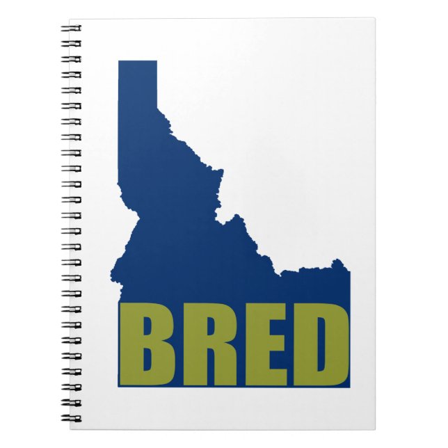 Idaho Bred Notebook (Front)