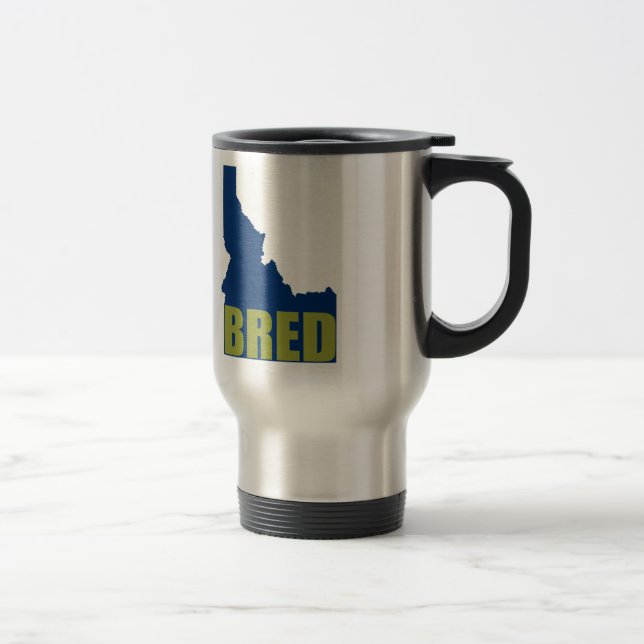 Idaho Bred Travel Mug (Right)