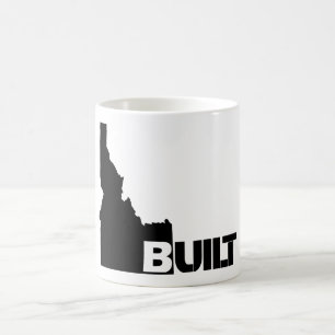 Idaho Built (Black) Coffee Mug